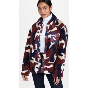 Rag & bone fleece Elliot jacket size XL